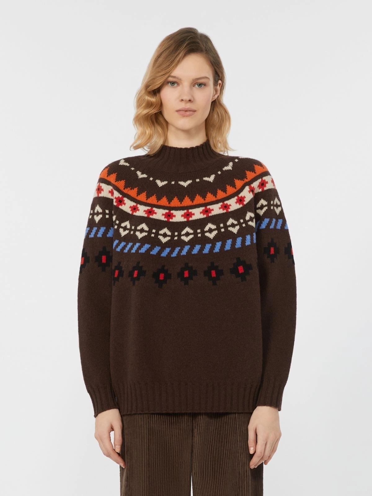 Maglia in lana jacquard HARDY 001 WEEKEND