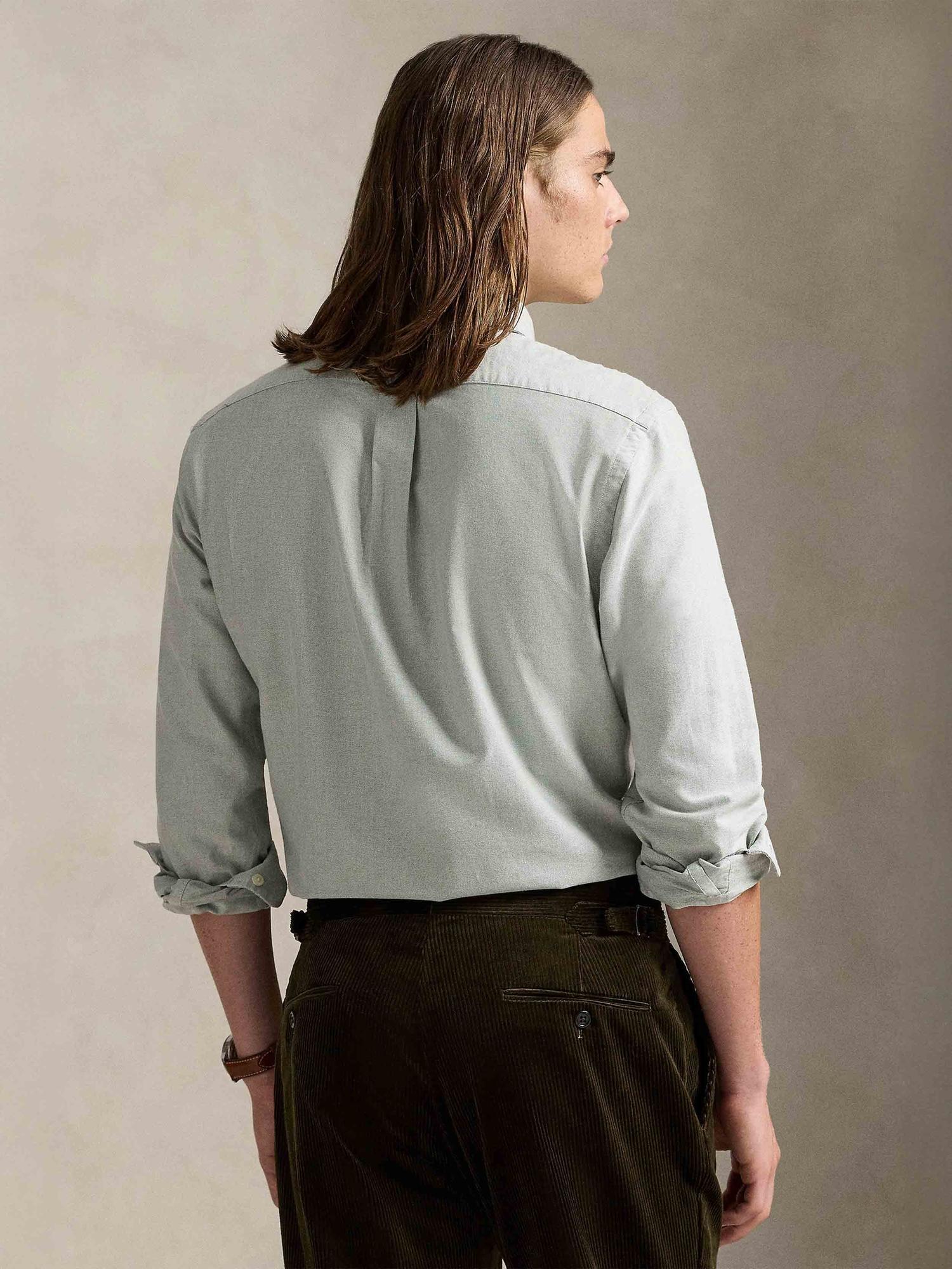 Camicia oxford in puro cotone 710805562 011 RALPH LAUREN