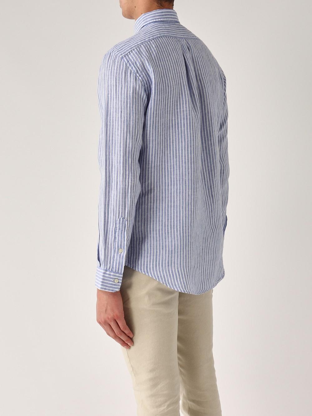 Camicia uomo custom fit in lino