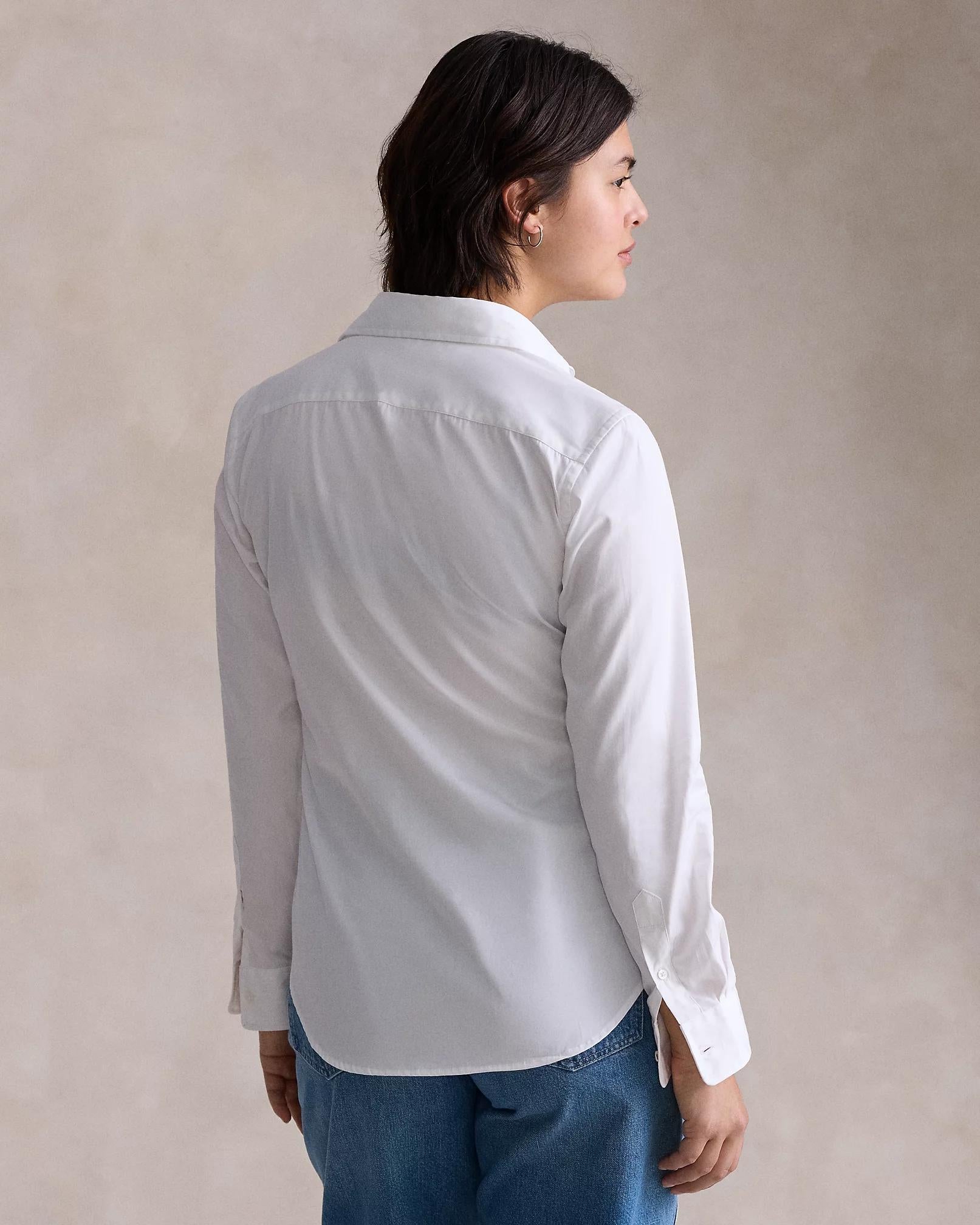 Camicia donna in cotone Slim-Fit