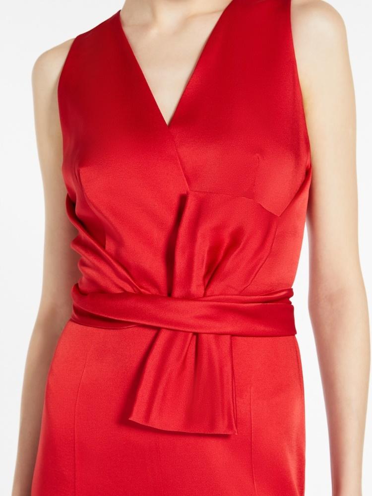 Tuta smanicata donna in cady POMEZ 034 MAX MARA STUDIO