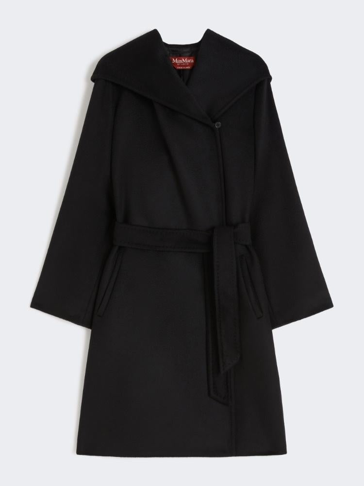 Cappotto con cappuccio in lana NEWMANG 013 MAX MARA STUDIO