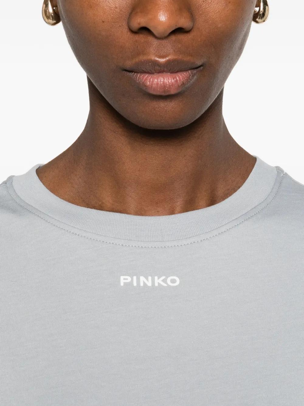 T-shirt con logo PINKO<BR/> 100373A34F E87 PINKO