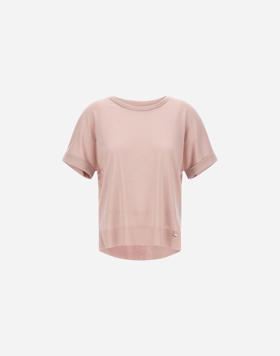 T-SHIRT IN GLAM KNIT EFFECT<BR/> JG000312D52056 4035 HERNO
