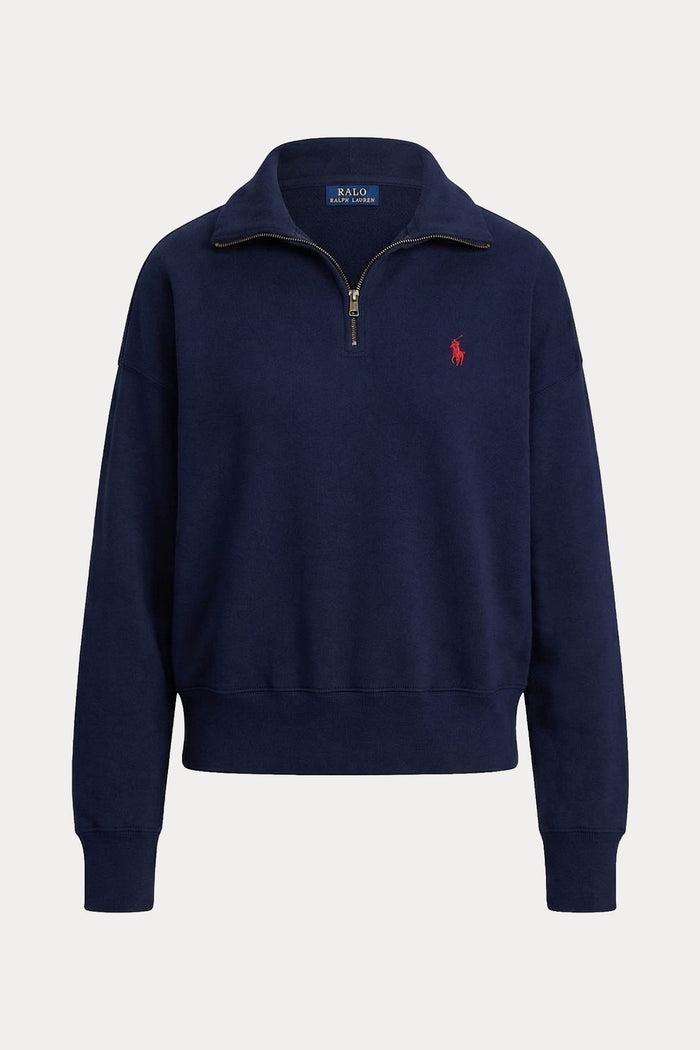 Felpa donna in misto cotone felpato 211B18686 003 RALPH LAUREN