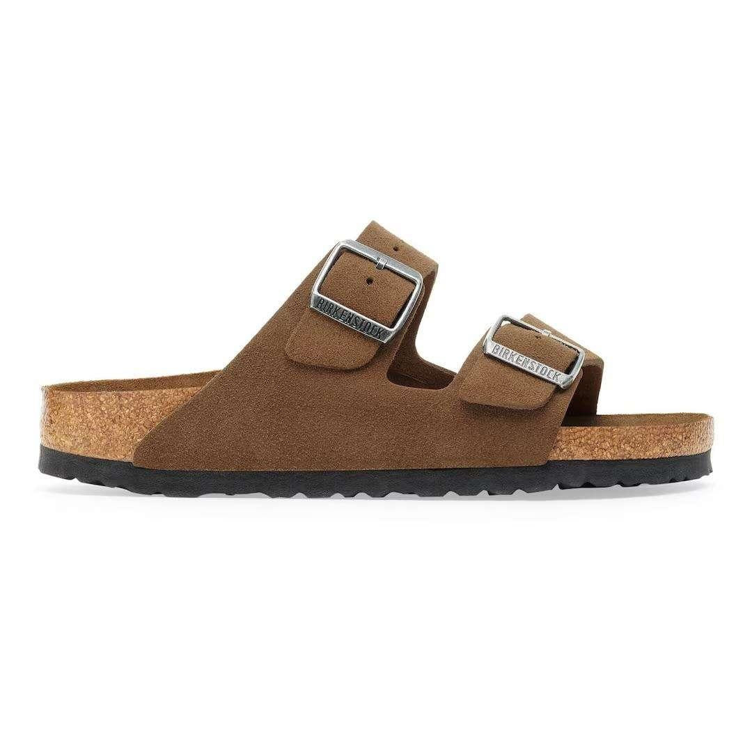 Ciabatta Arizona plantare morbido 1030865ARIZONA DARKTEA BIRKENSTOCK