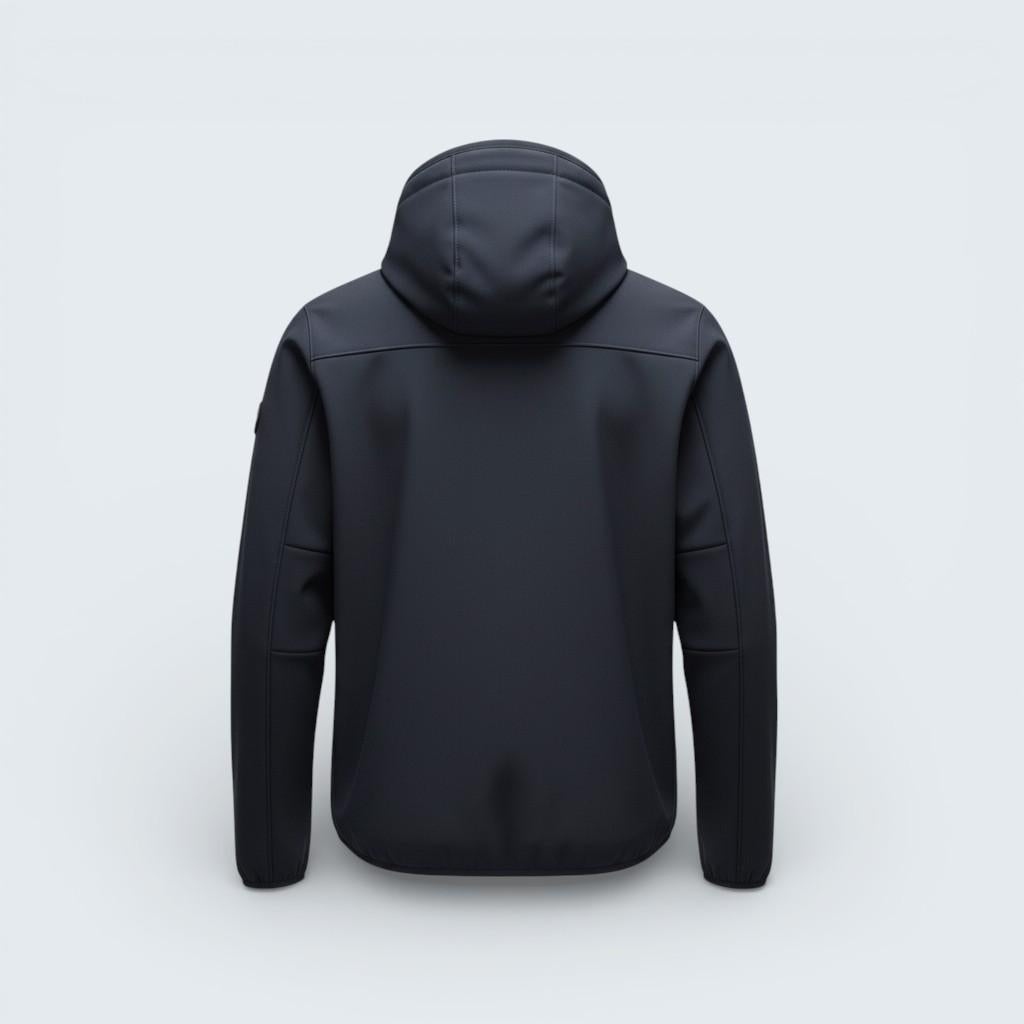 Giacca in softshell con cappuccio<BR/> 1861N6WV 68 COLMAR