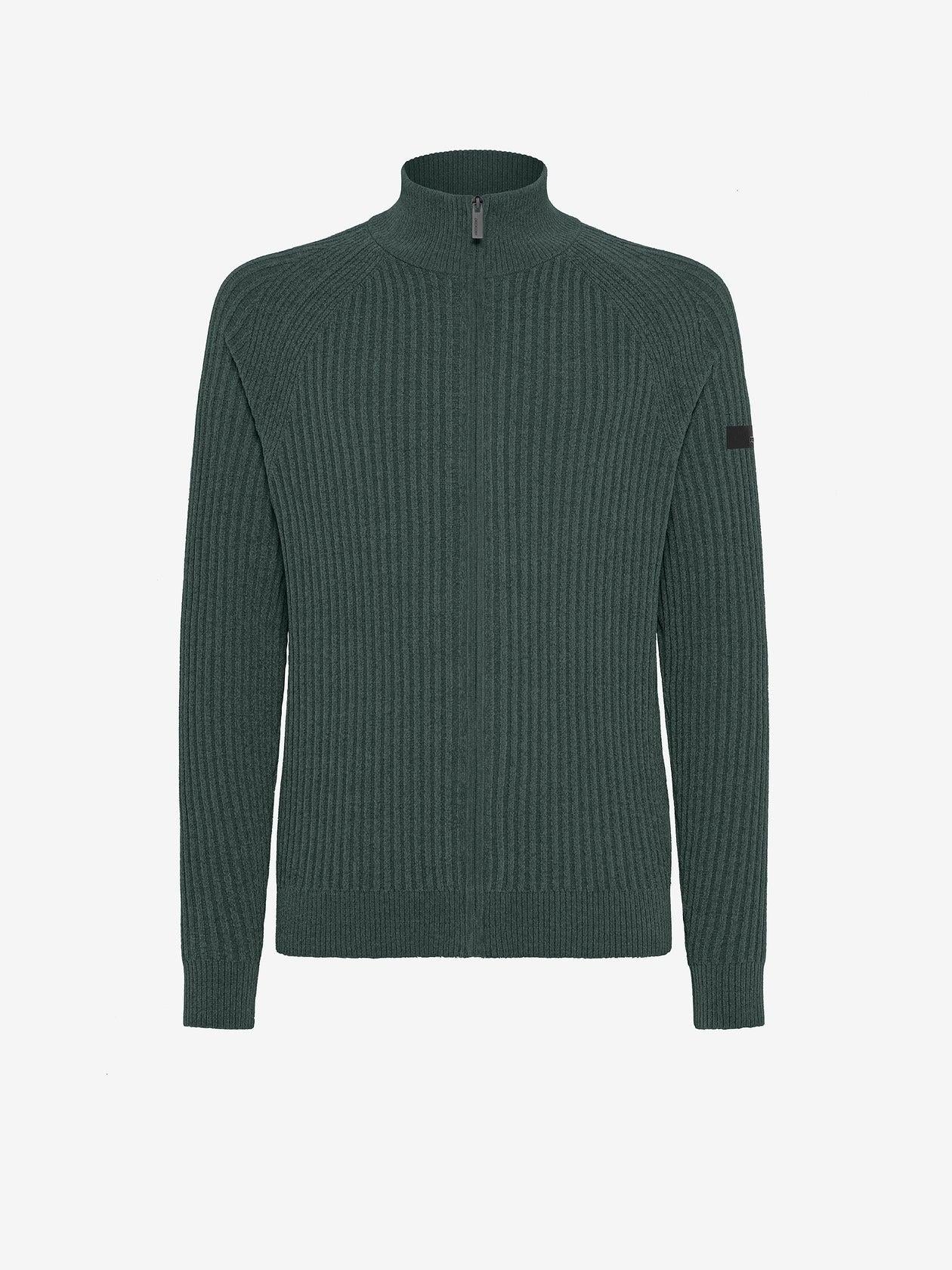 Velvet Rave Full Zip Knit<BR/> W25139 11 RRD