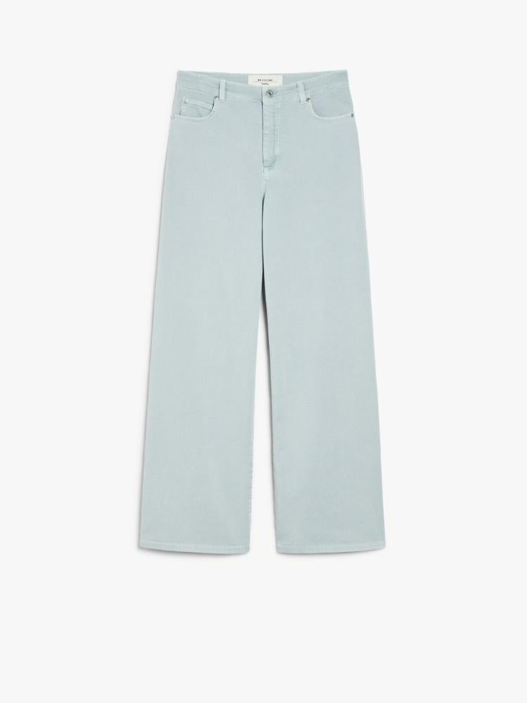Pantalone donna wide leg in drill di cotone MEDINA 011 WEEKEND