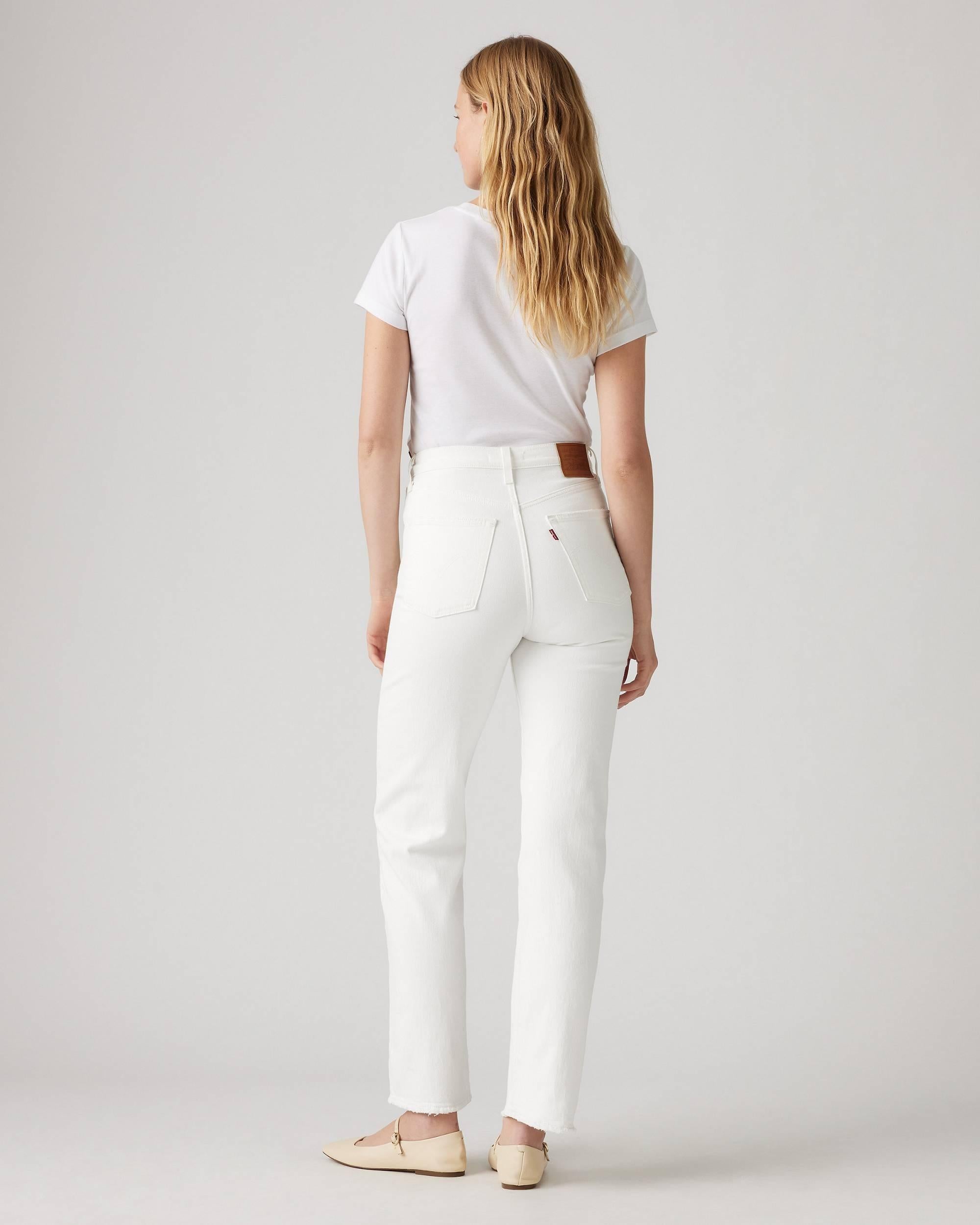 Jeans Ribcage Straight Alla Caviglia 72693 0076 LEVI'S