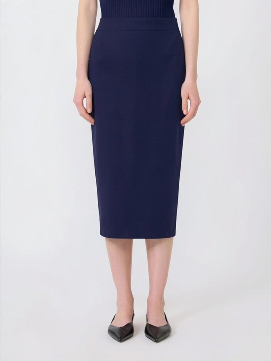 Gonna tubino in viscosa stretch MSTNUVOLE 006 MAX MARA STUDIO