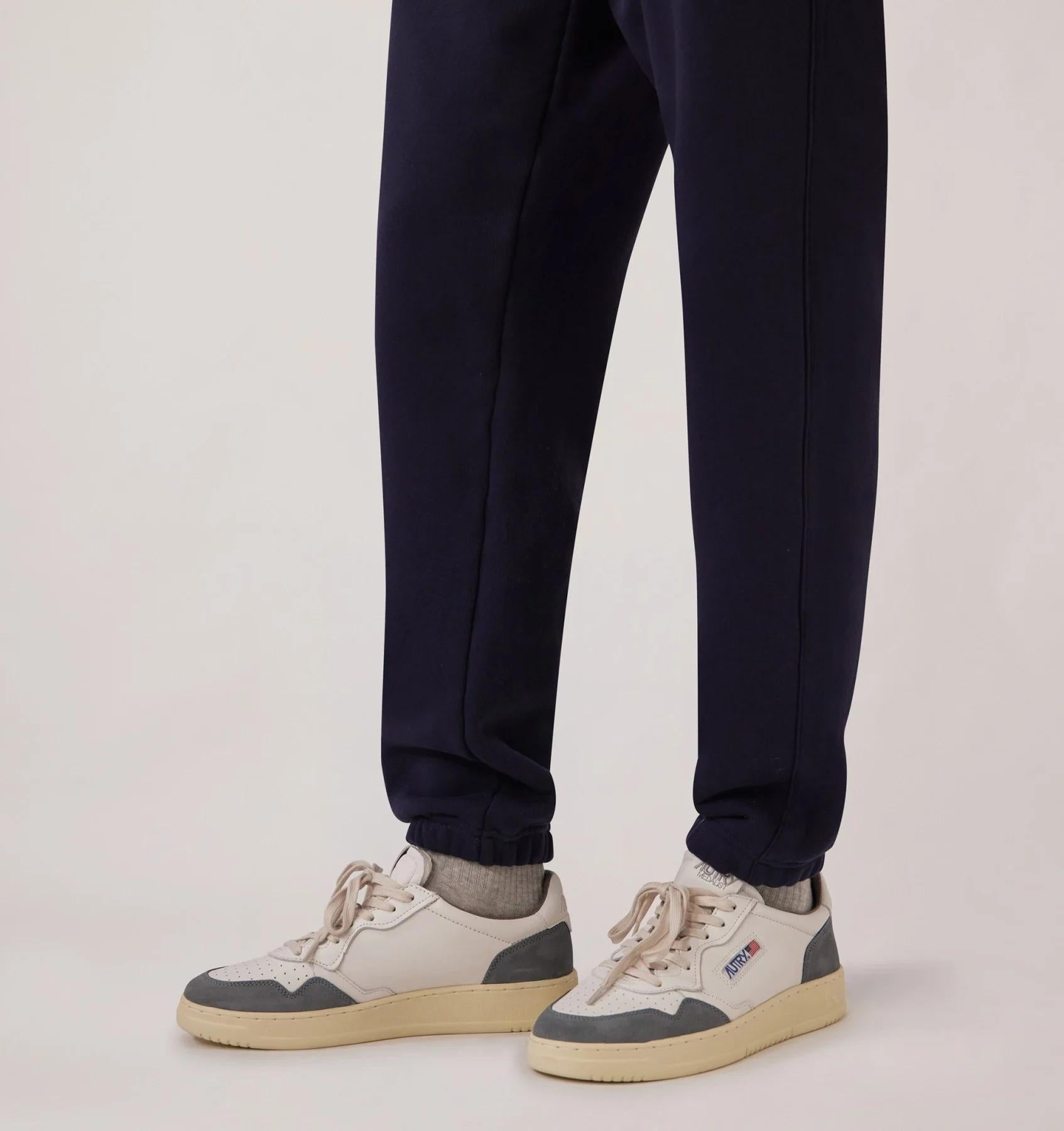 SNEAKERS MEDALIST LOW IN PELLE BIANCA E SUEDE MOREL AULM GS45 AUTRY ACTION SHOES