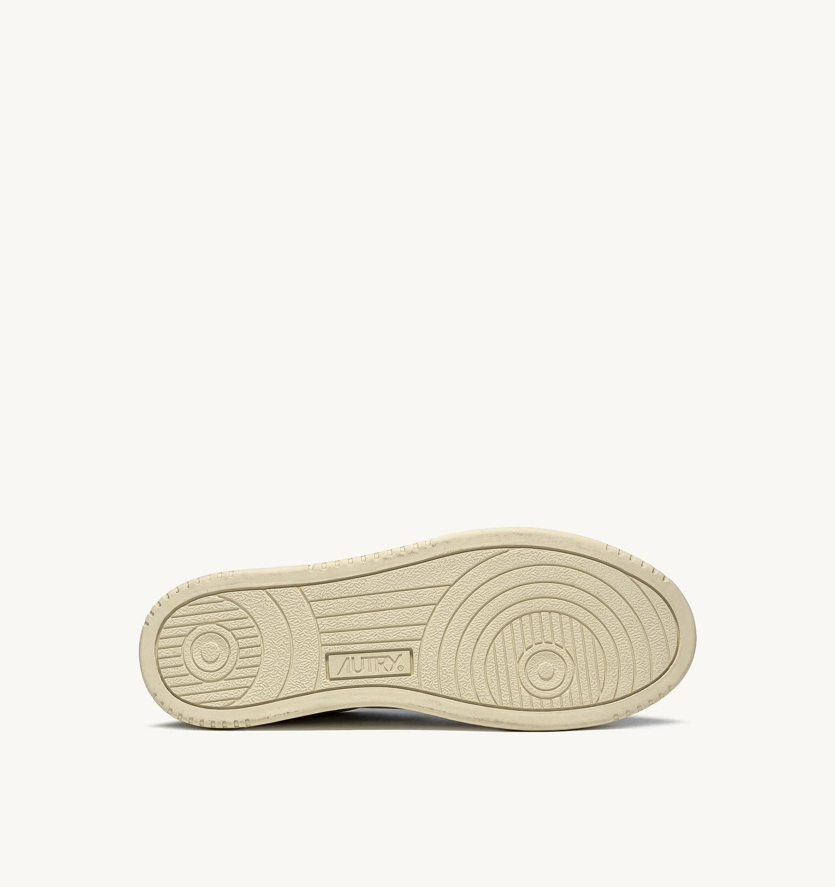 SNEAKERS MEDALIST LOW IN PELLE BIANCA AULM LL15 AUTRY ACTION SHOES