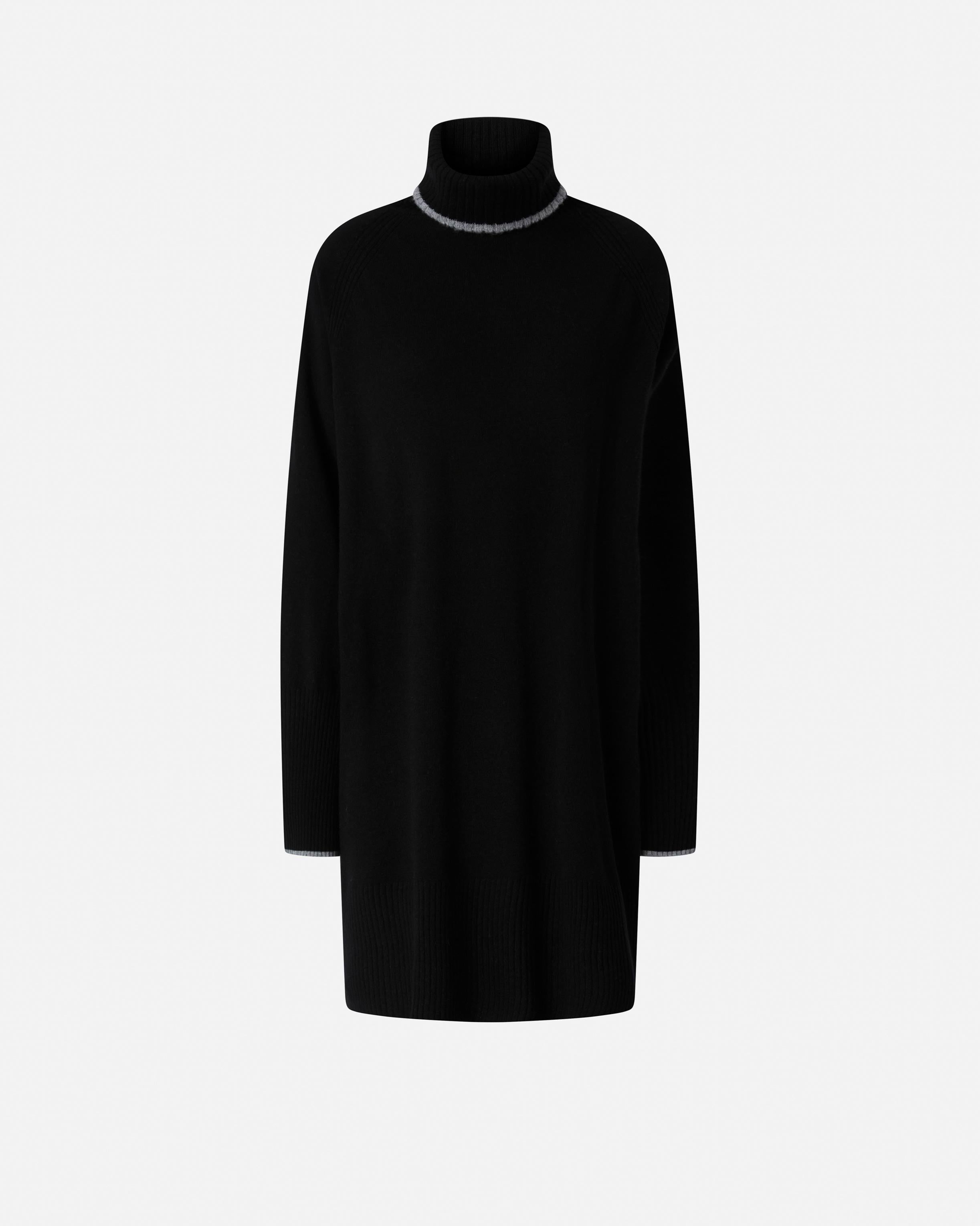 fogo<BR/>Abito corto in maglia a collo alto<BR/><BR/> 105449A2Q9 Z99 PINKO