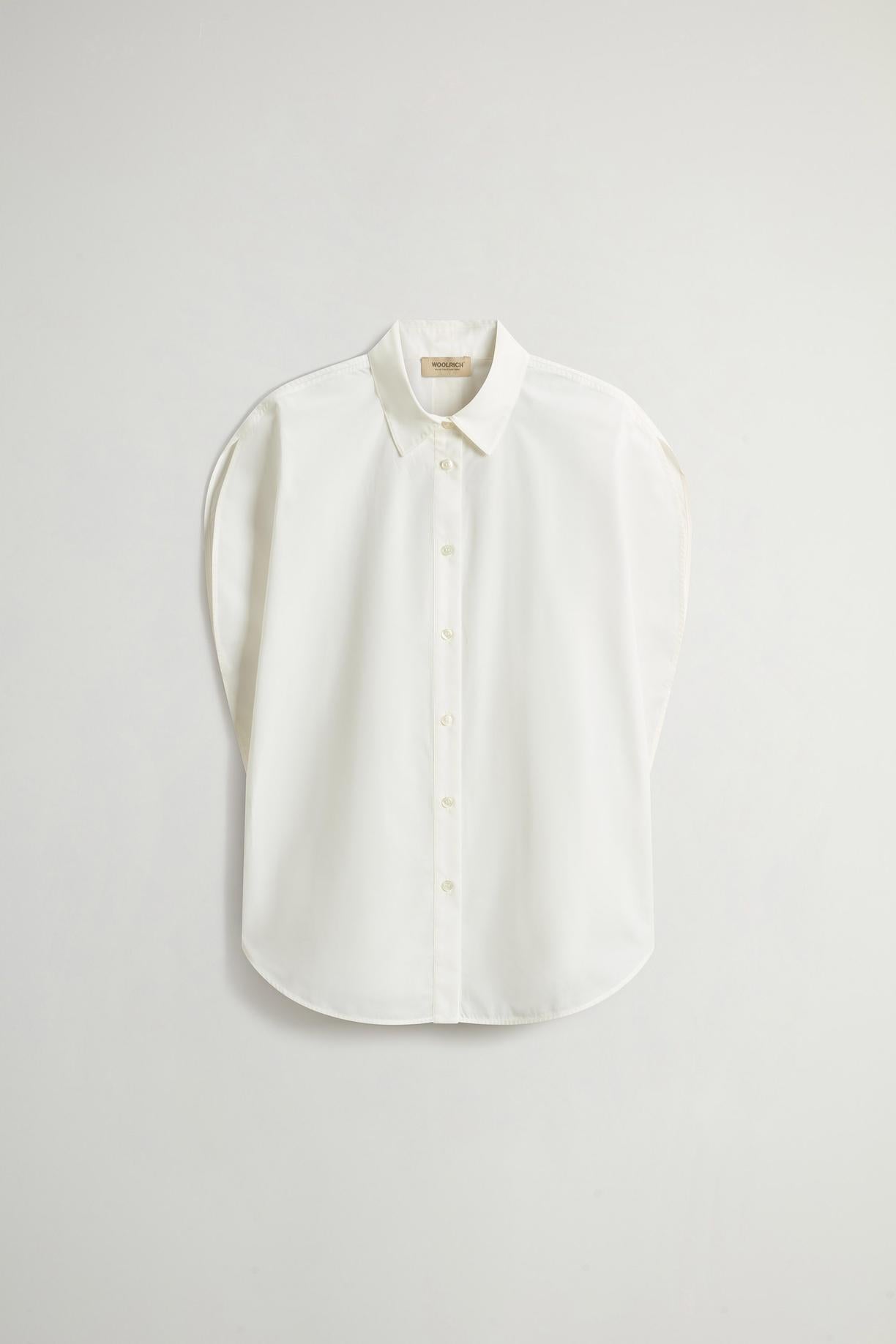 Blusa in popeline di puro cotone<BR/> CFWWSI2010FRUT3944 8270 WOOLRICH