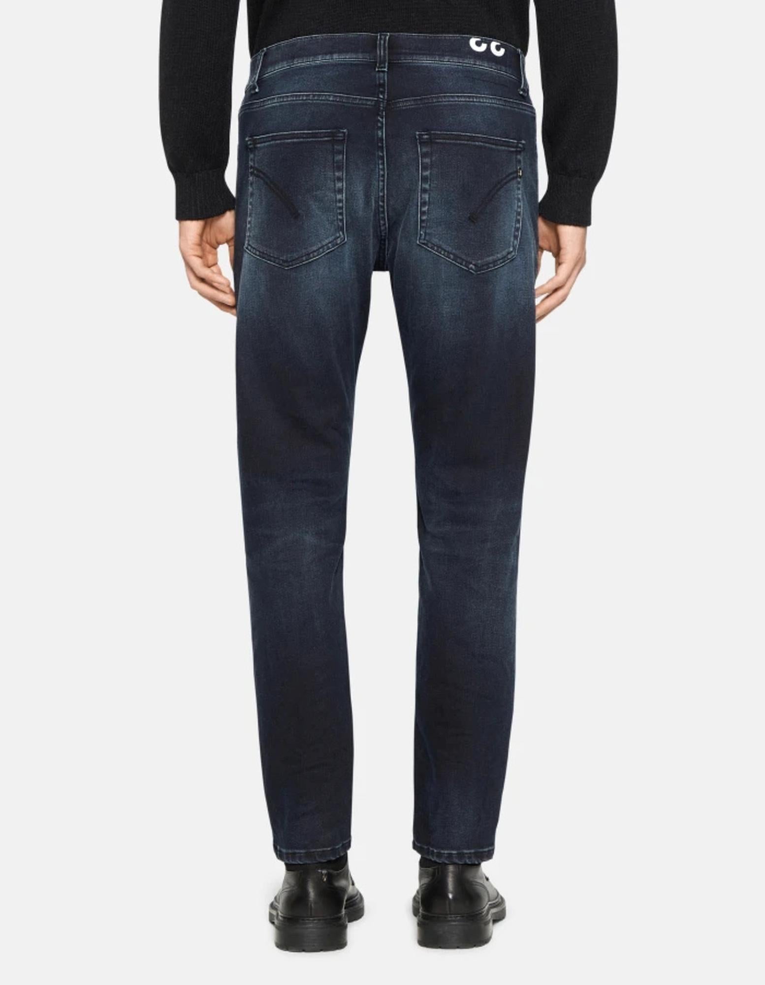Jeans uomo Dian in denim stretch carrot