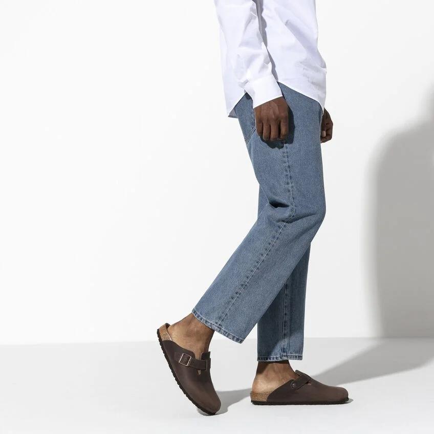 Boston<BR/>Pelle oliata - Habana 860133BOSTON HABANA BIRKENSTOCK