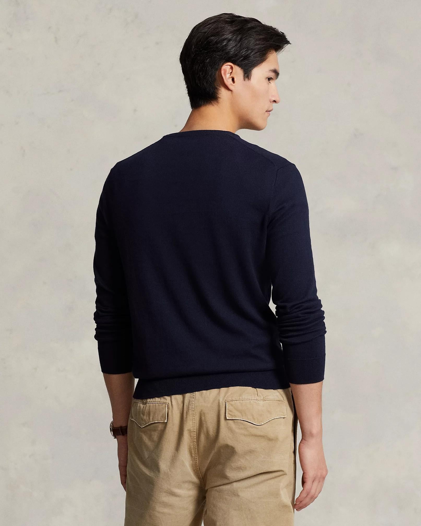 Maglia in cotone Slim-Fit 710684957 001 RALPH LAUREN