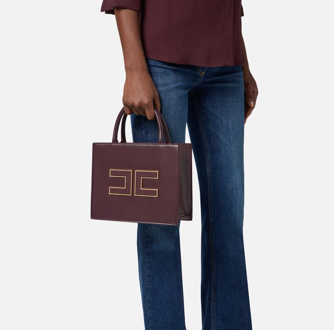 Tote piccola con logo BS33A56E2 EA4 ELISABETTA FRANCHI