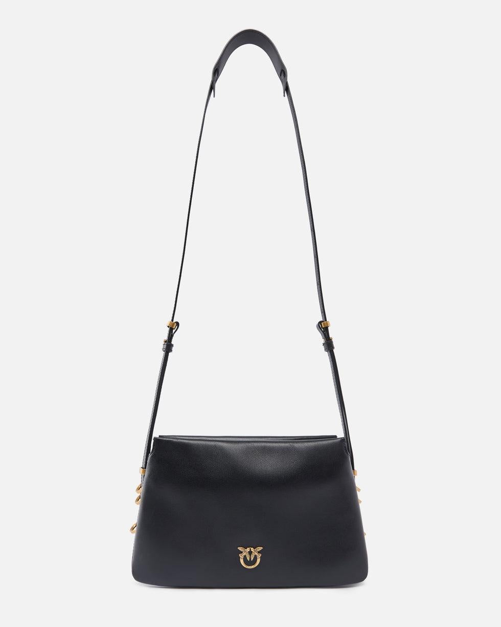 Borsa a tracolla Mini One, Two, Three Bag in pelle<BR/> 105883A0QO Z99Q PINKO