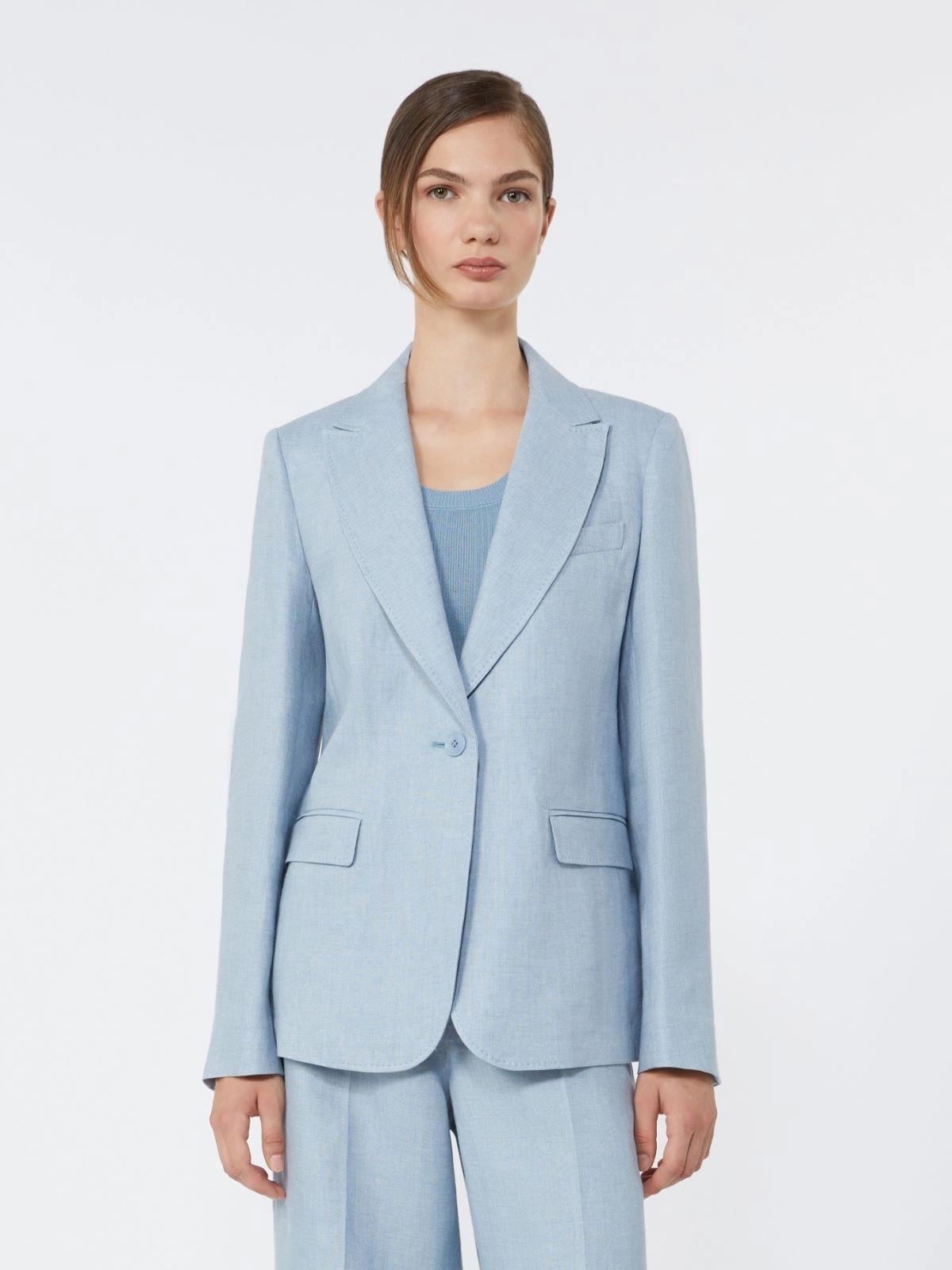 WKDNALUT<BR/>Blazer in canvas di lino WKDNALUT 025 WEEKEND