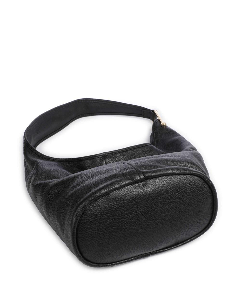 Sonny Borsa hobo pelle di vacchetta grana nero 30F4G2YL6L 001 MICHAEL KORS