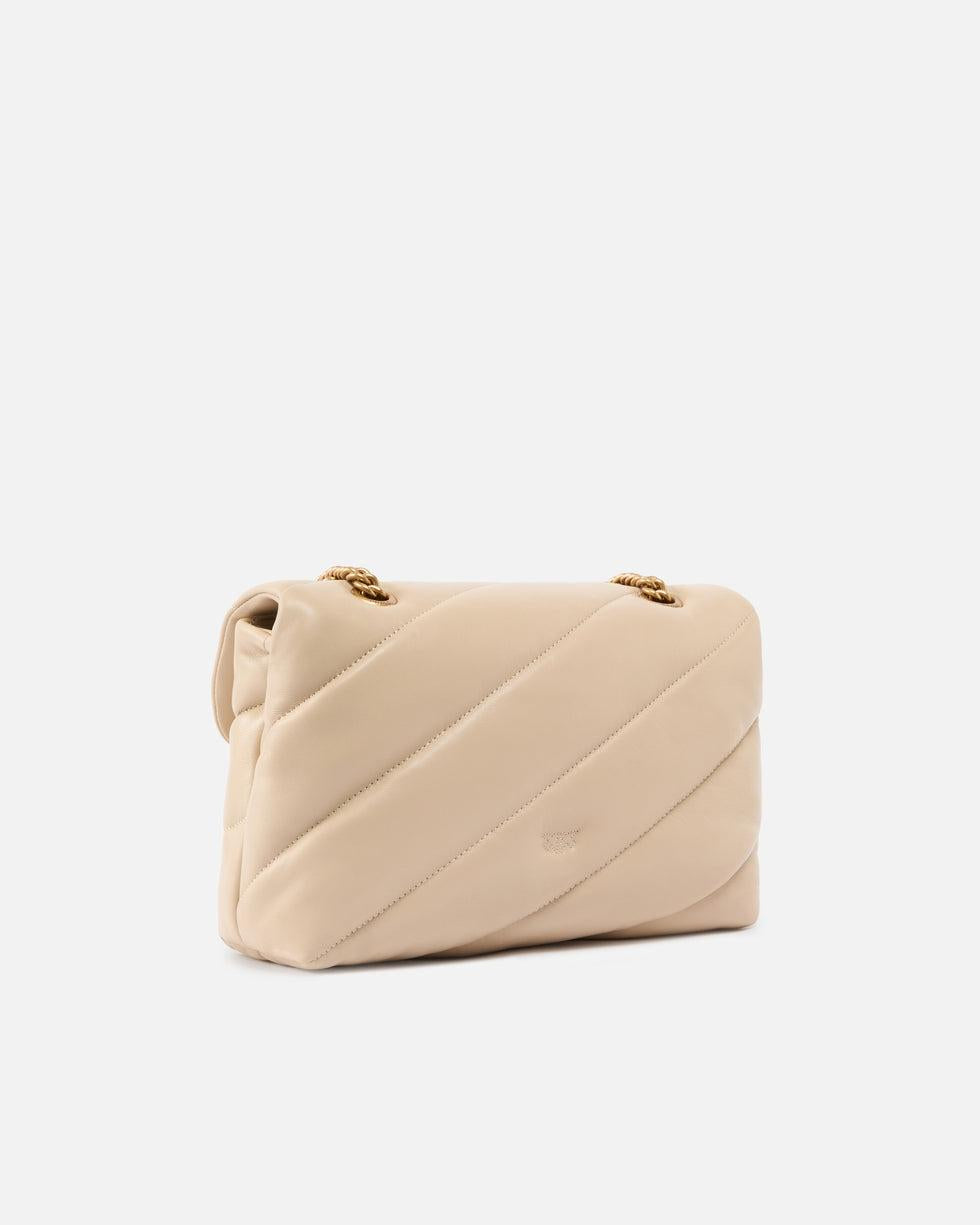 Borsa media a tracolla Love Bag Puff Maxi Quilt<BR/> 100038A0F2 C50Q PINKO