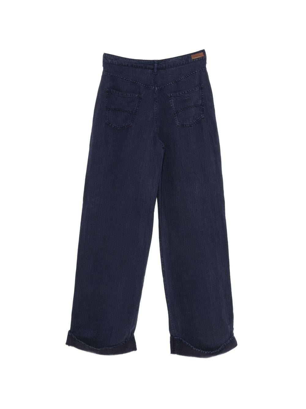 Jeans a gamba larga Emporio Armani in denim EW000737AF14857 UA086 ARMANI