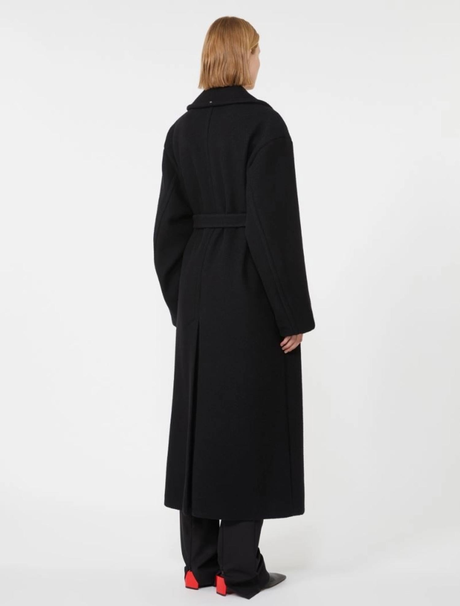 Cappotto in double di pura lana ZEBRA 004 SPORTMAX