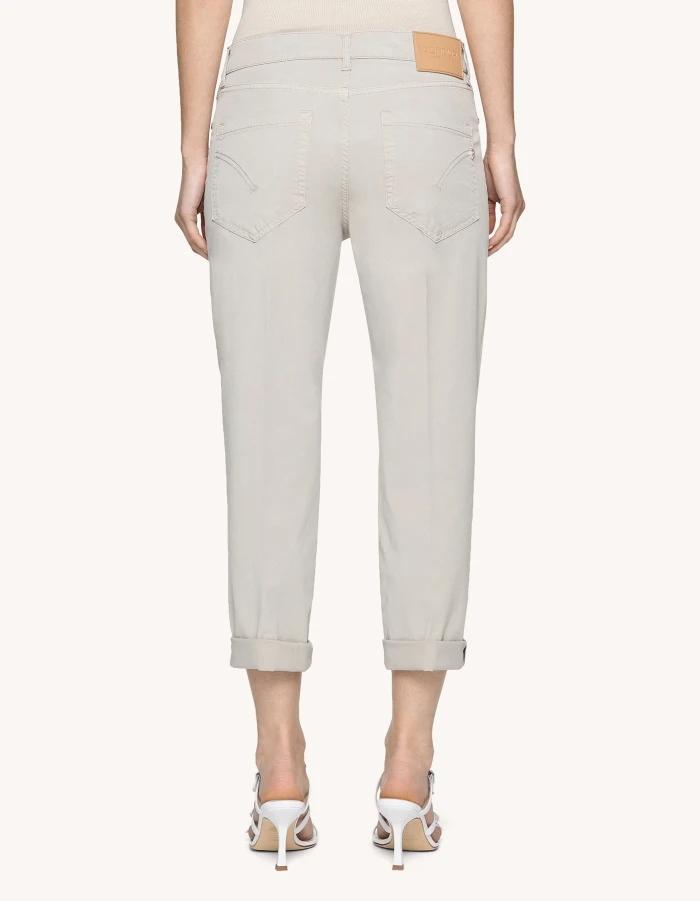 Pantaloni Koons loose in armatura di lyocell e cotone<BR/> DP268BGSE068DBM5 010 DONDUP