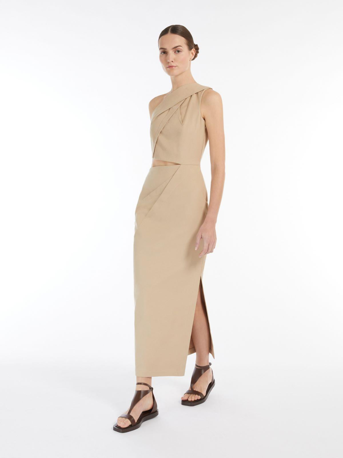 Abito aderente in twill di cotone<BR/> NIEVO 011 MAX MARA