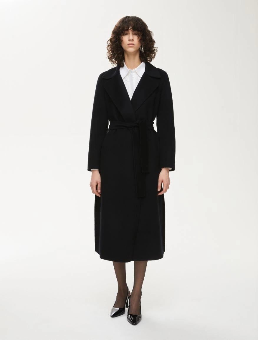 Cappotto a vestaglia in misto lana REUS 007 IBLUES