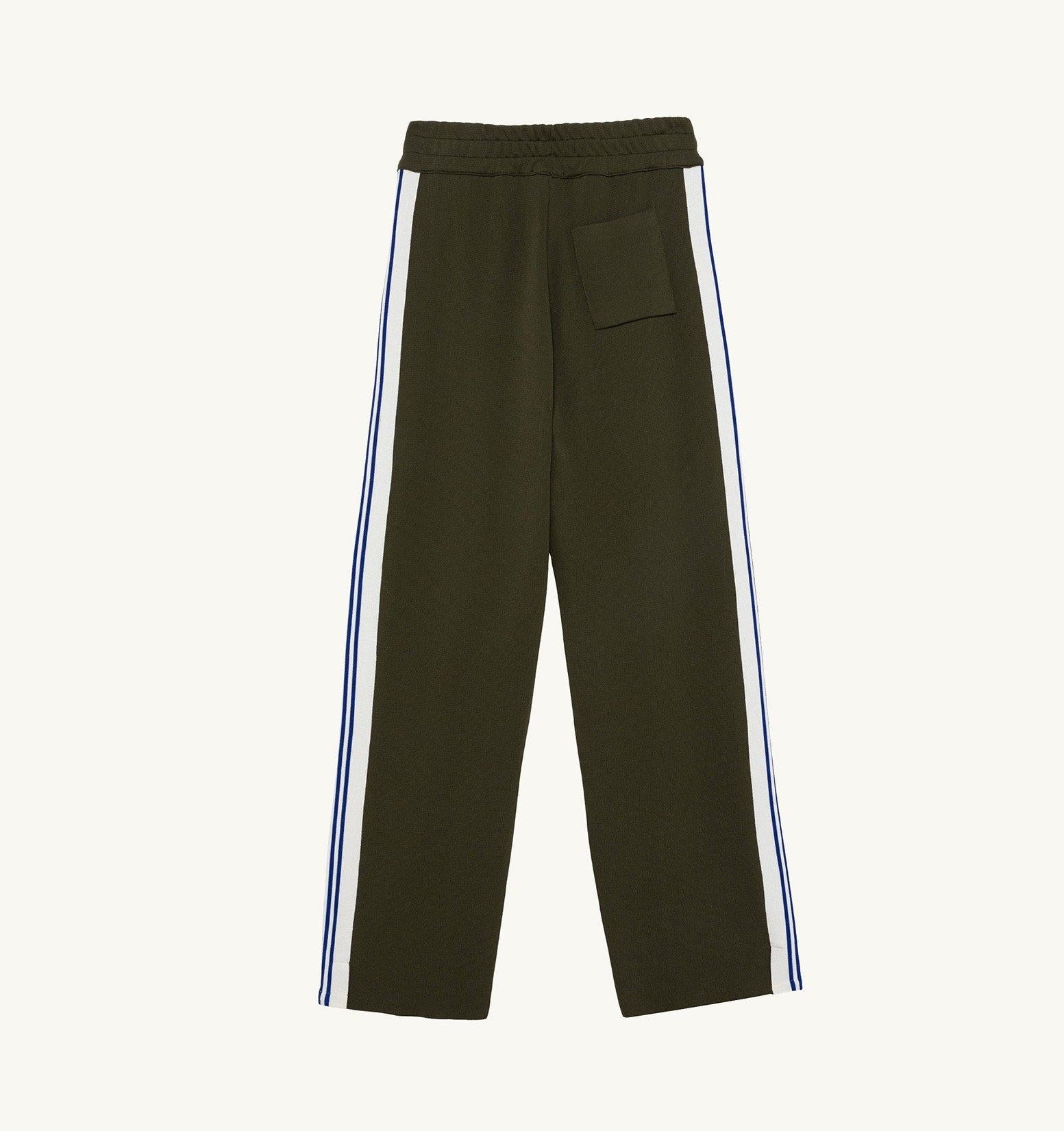 JOGGERS IN VISCOSA LAVORATA A MAGLIA STILE TENNIS