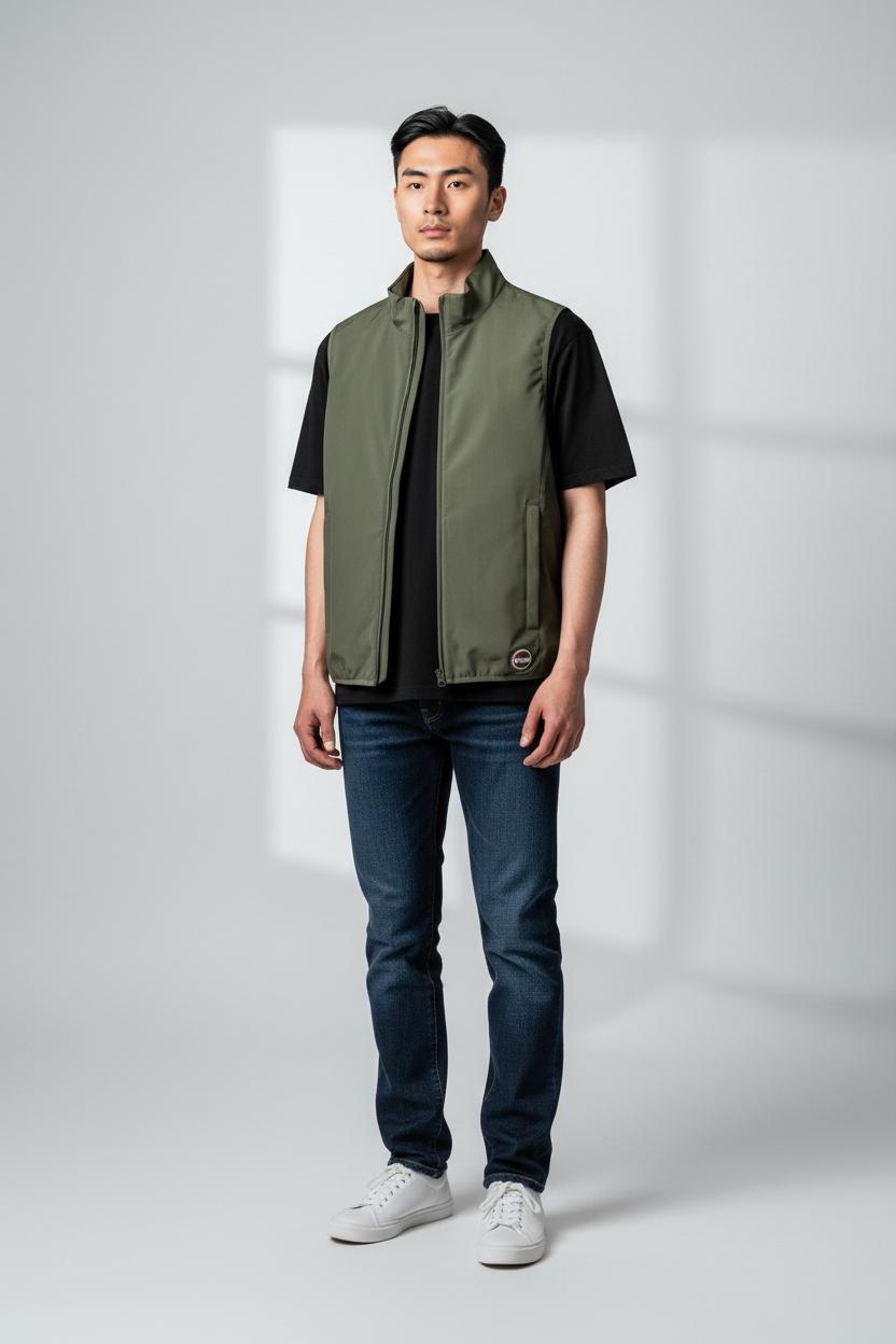 Gilet in softshell<BR/> 1809N6WV 769 COLMAR