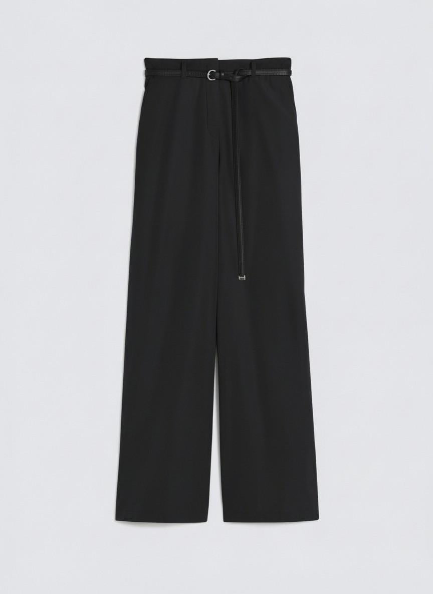 Pantalone in popeline di cotone MSTFAREA 004 MAX MARA STUDIO