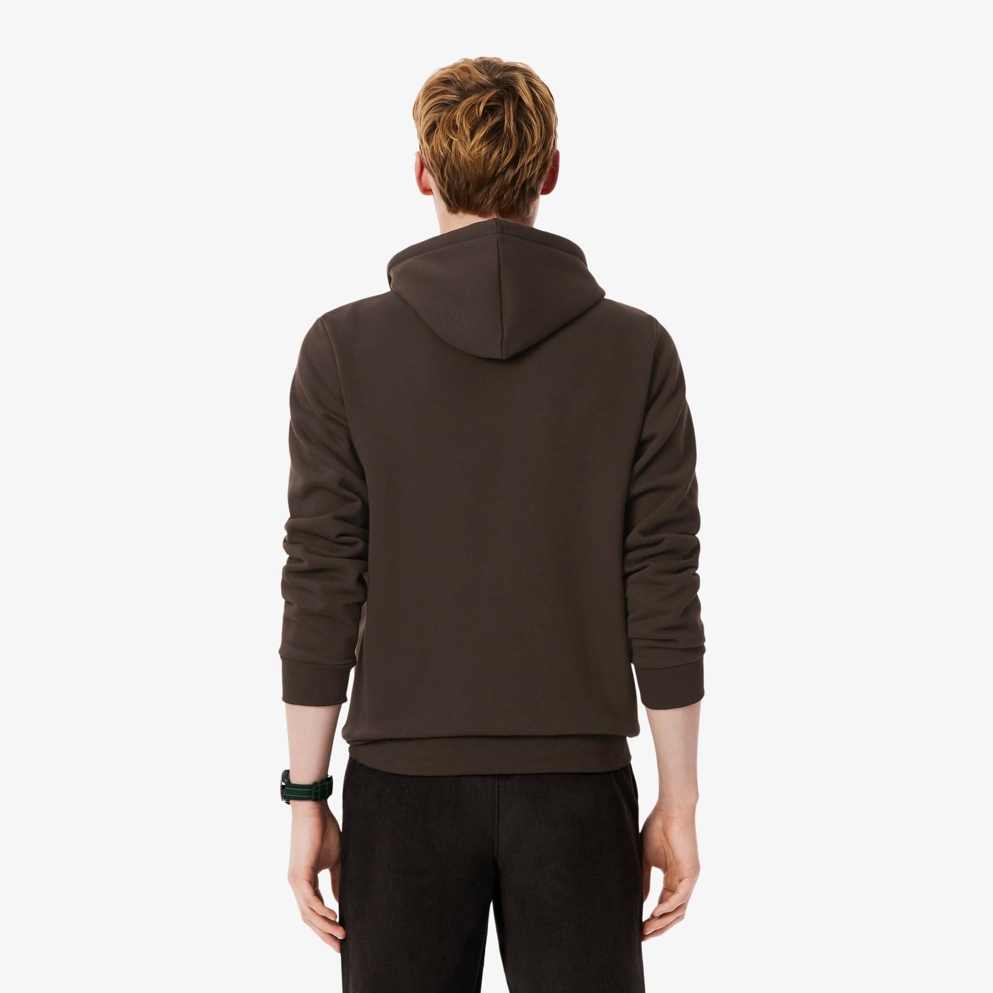 Felpa con cappuccio in cotone con zip SH9626 SKB LACOSTE