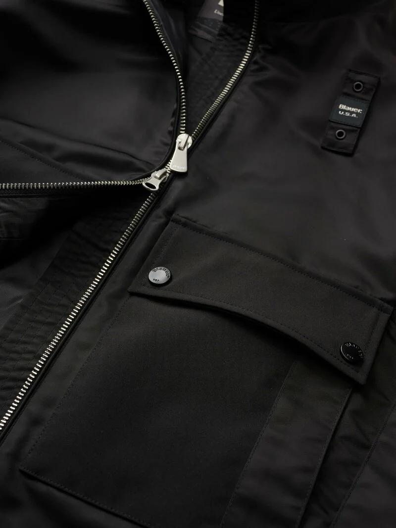 GIACCA MIX CARNEY<BR/> BLDC01220 7108/999 BLAUER