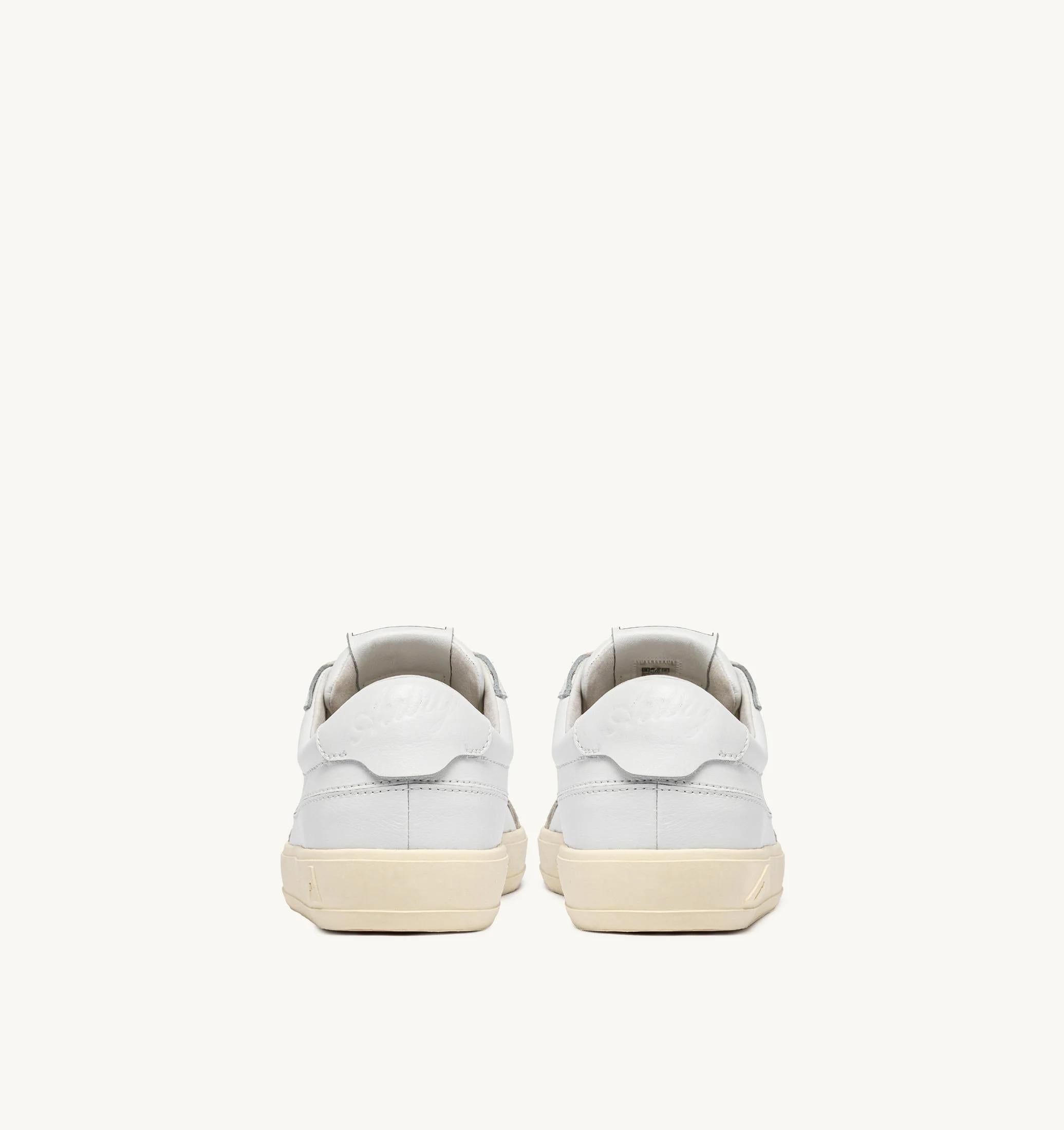 SNEAKERS WINDSCAPE LOW IN PELLE BIANCA<BR/> SCLM UK01 AUTRY ACTION SHOES