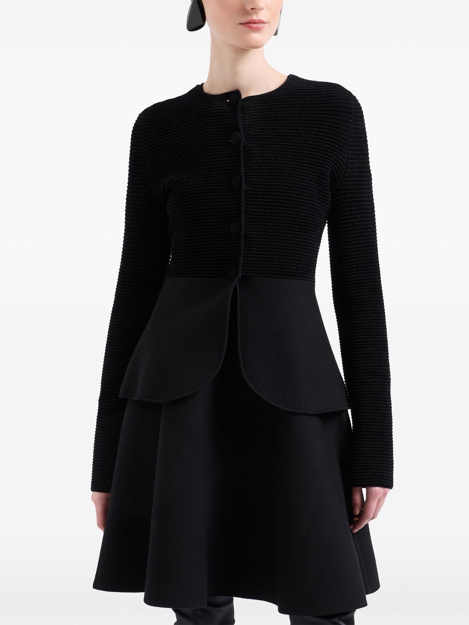 Giacca donna in tessuto ottoman 6D2GT12M21Z 0999 ARMANI