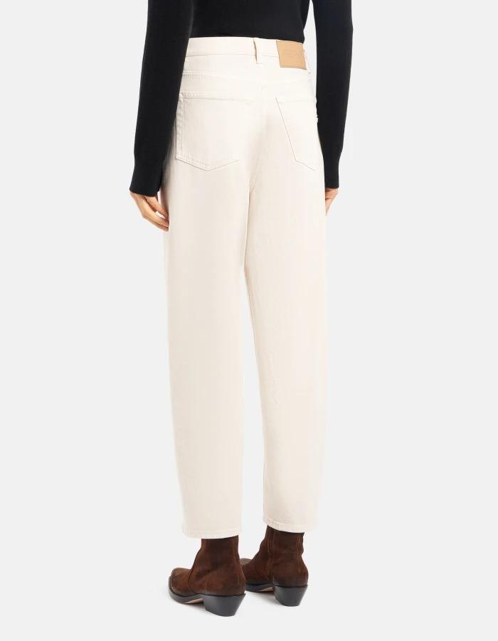 Jeans Bessie loose in bull stretch<BR/> DP784BSE037KPT 005 DONDUP