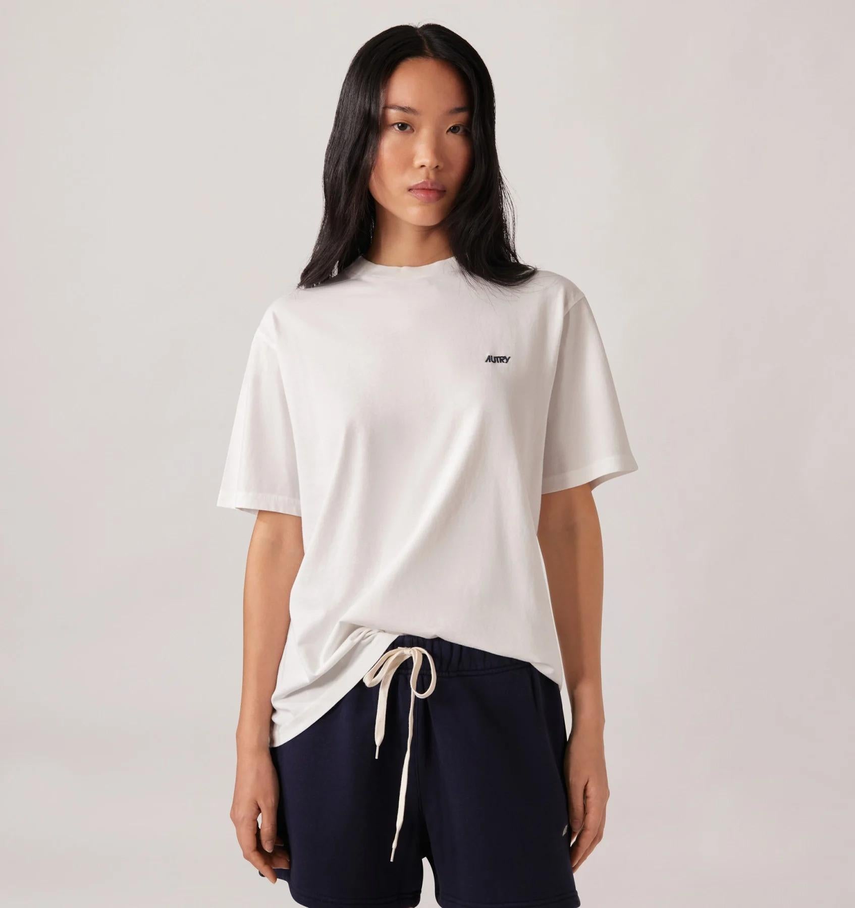 T-SHIRT LOGO AUTRY RICAMATO DONNA TSPW A7CW AUTRY ACTION SHOES