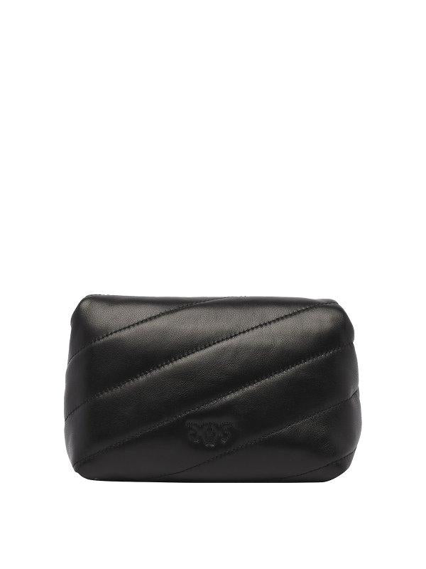 Borsa a tracolla piccola Baby Love Bag Puff in nappa trapuntata 100040A0F2 Z99O PINKO