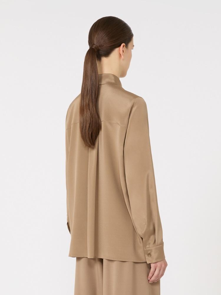Camicia in cady di seta stretch AVION 007 MAX MARA