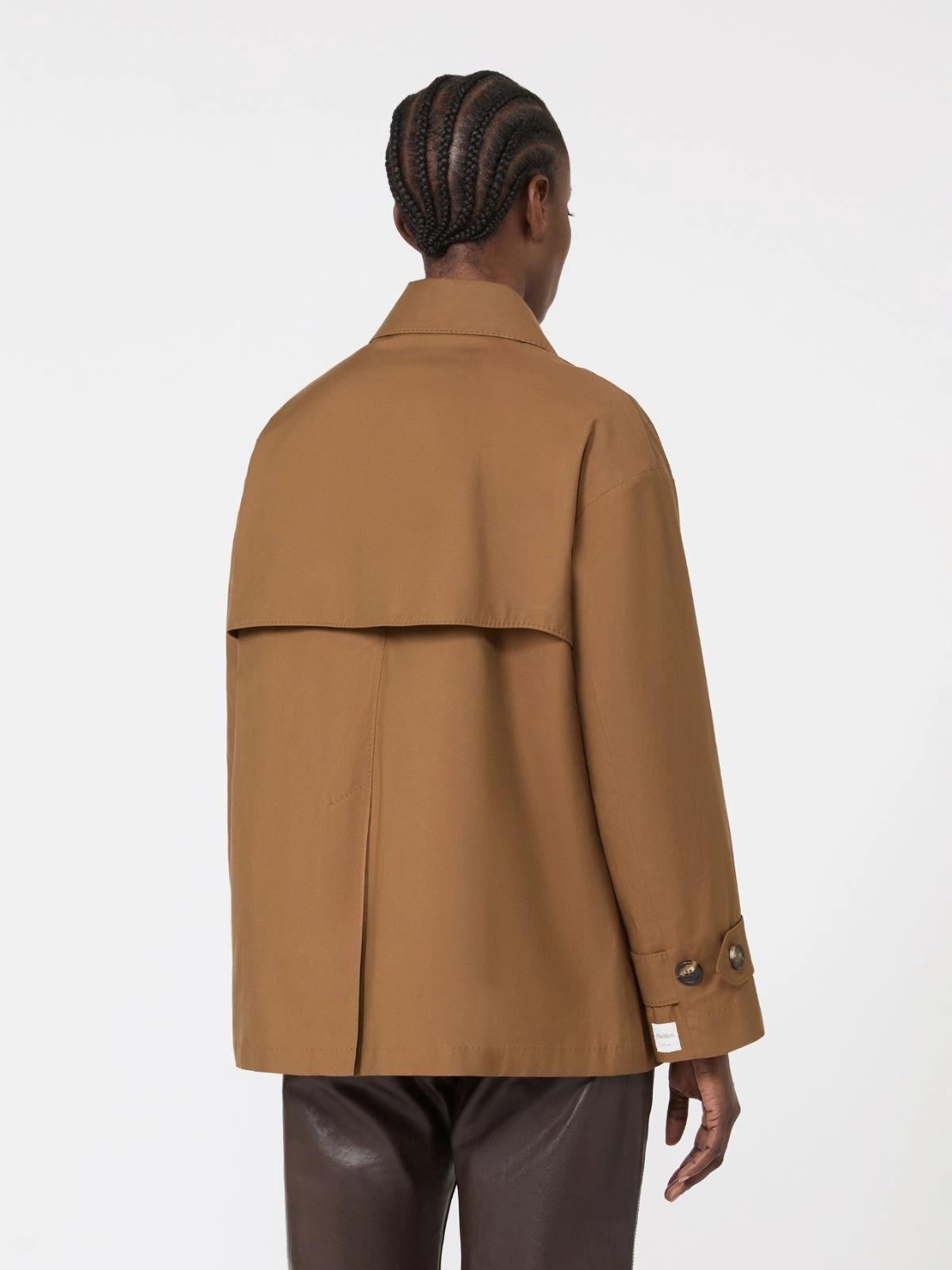 MTCZENO<BR/>Trench doppiopetto in cotone antigoccia MTCZENO 020 MAX MARA THE CUBE