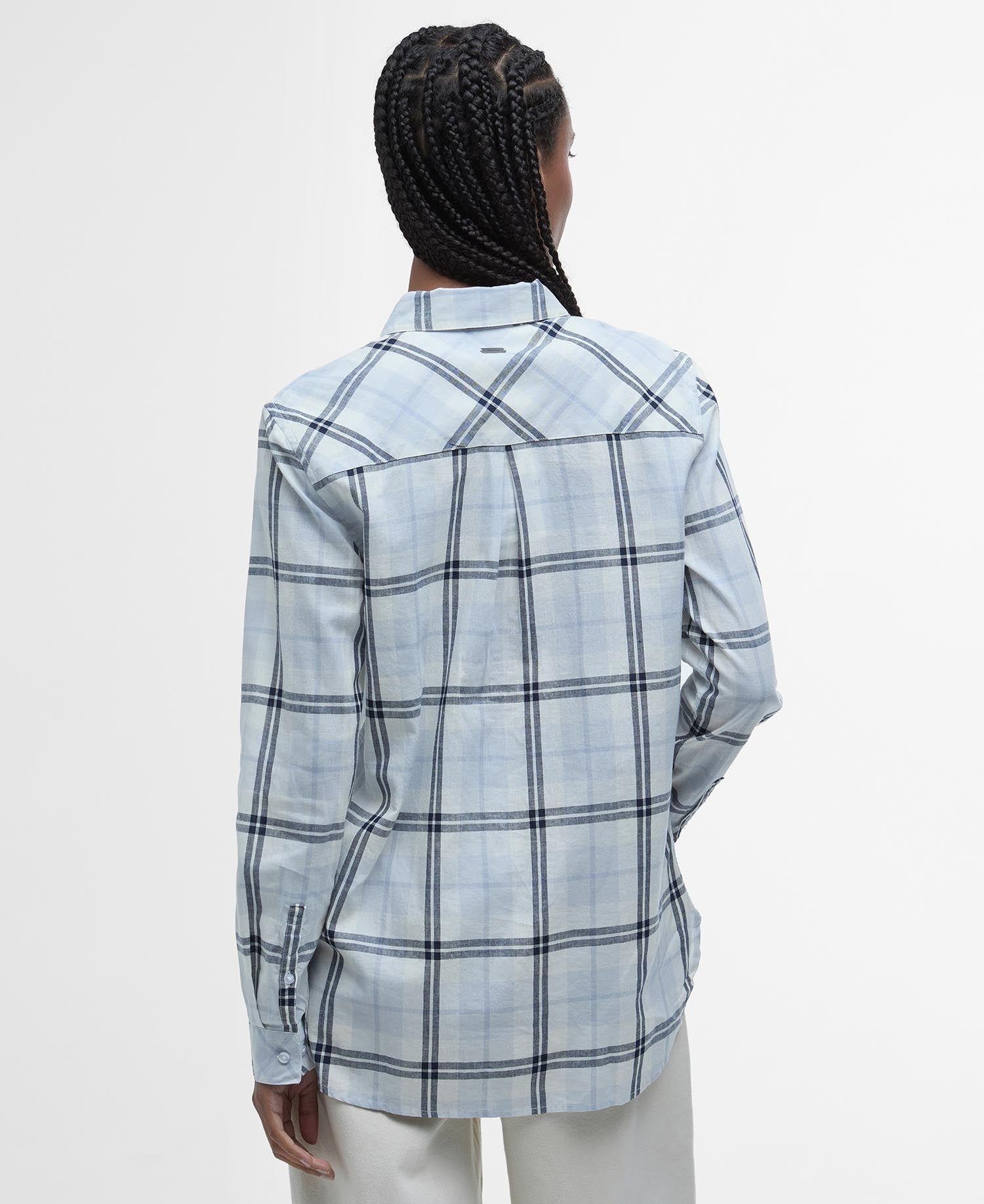 Camicia donna in misto cotone e lino Seaglow