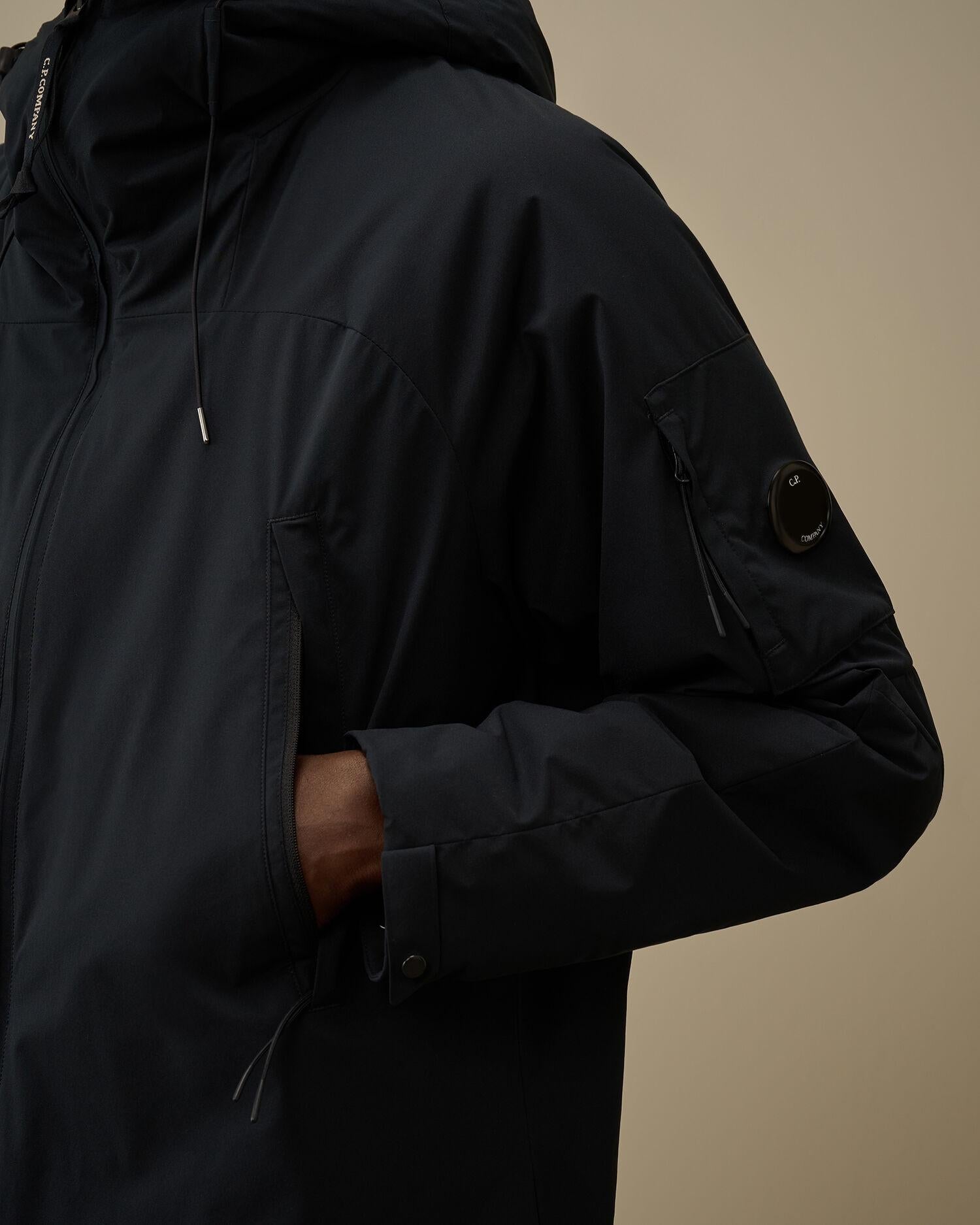 Pro-Tek Hooded Padded Jacket<BR/> CMOW006A 888 C.P. COMPANY