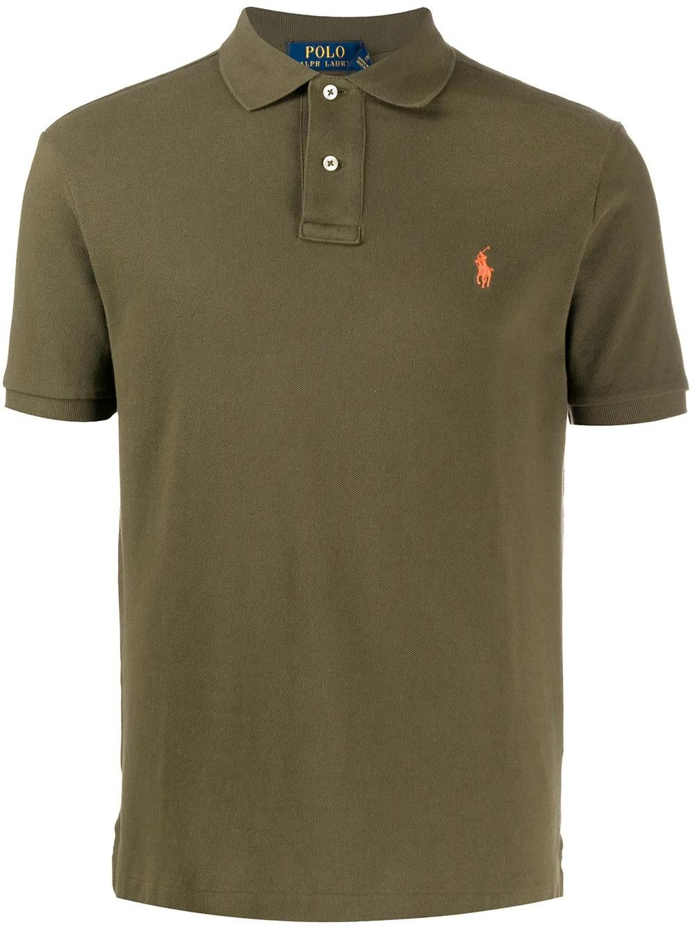 Polo uomo in cotone di piqué 710795080 017 RALPH LAUREN
