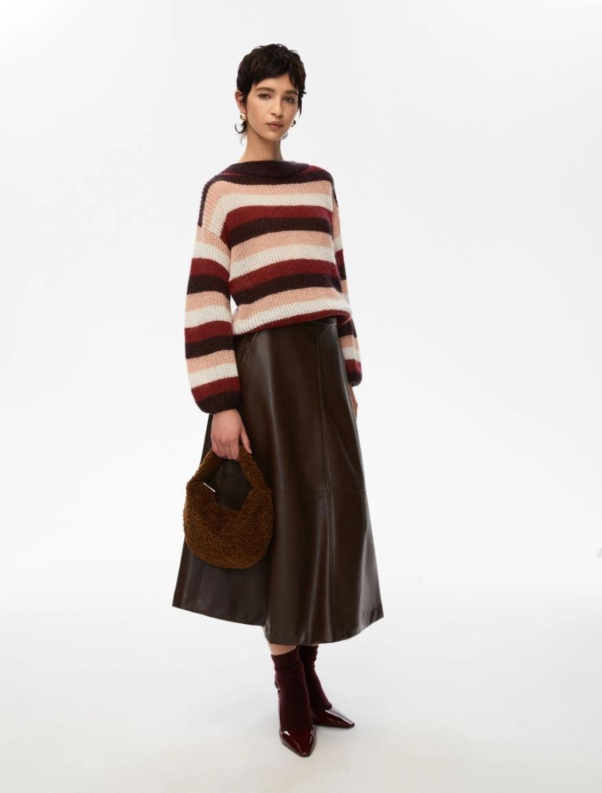 Gonna in eco pelle PIAVE 002 IBLUES