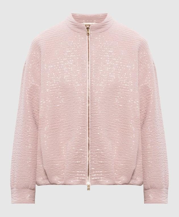 BOMBER CON PAILLETTES GI000385D12862S 4173 HERNO