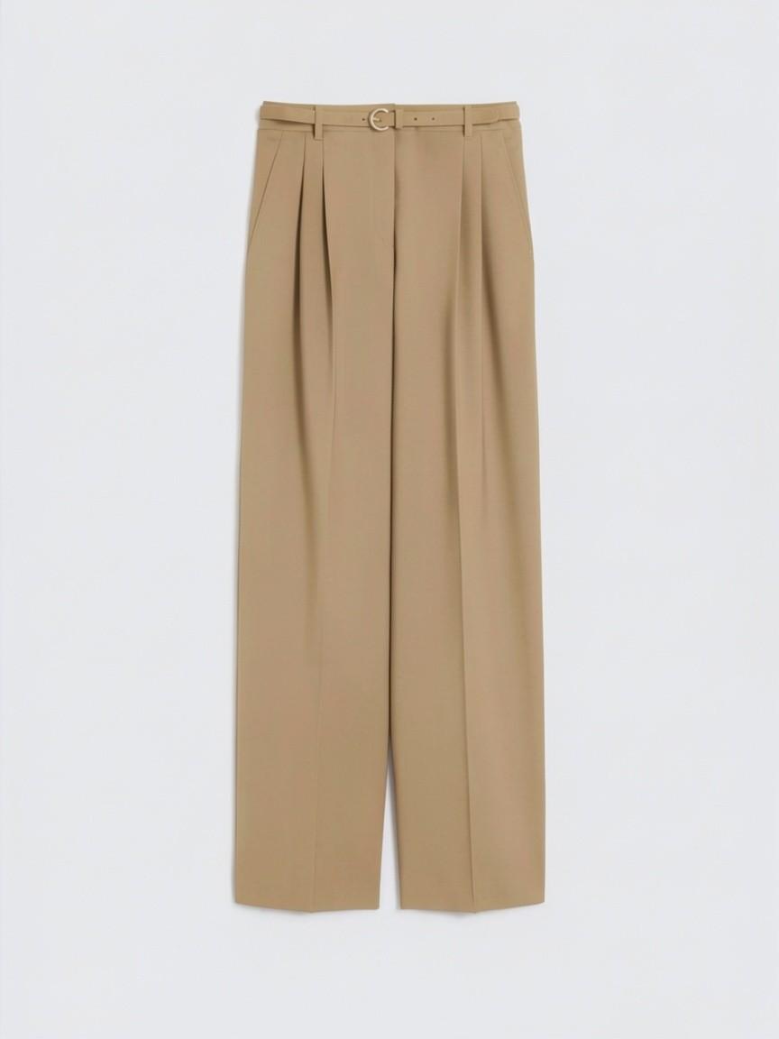 Pantalone fluido in lana MSTBACIO 002 MAX MARA STUDIO